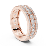 Ladies Ring DDLR-224@7 - Rose Gold - Image