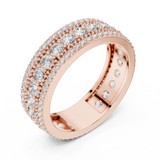 Ladies Ring DDLR-224@7 - Rose Gold - Image