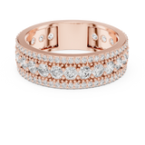 Ladies Ring DDLR-224@7 - Rose Gold - Image