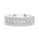 Ladies Ring DDLR-224@7 - White Gold - Image