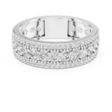 Ladies Ring DDLR-224@7 - White Gold - Image