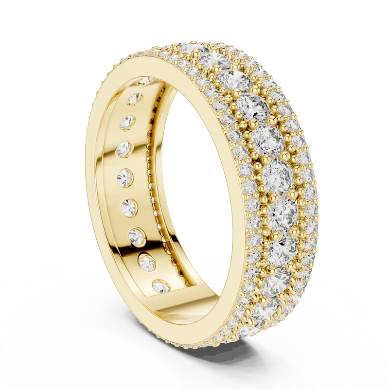 Ladies Ring DDLR-224@7 - Yellow Gold - Image