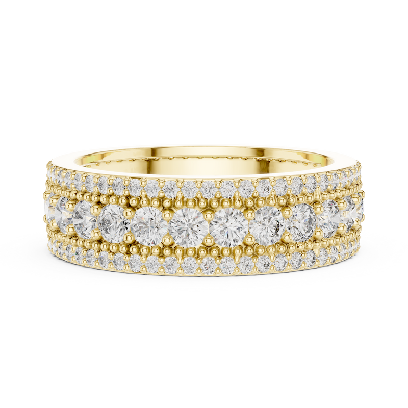 Ladies Ring DDLR-224@7 - Yellow Gold - Image