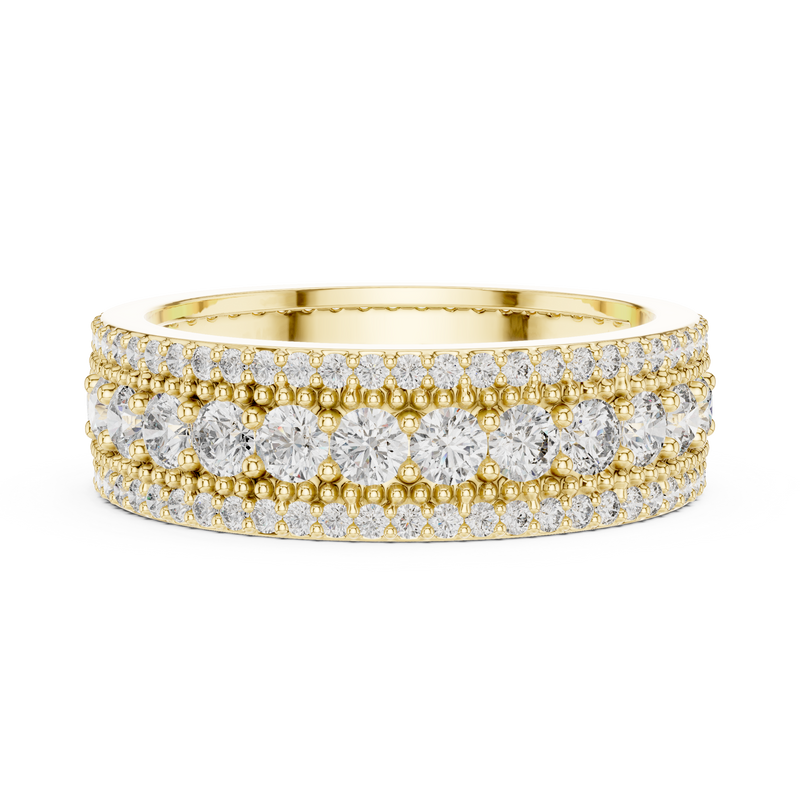 Ladies Ring DDLR-224@7 - Yellow Gold - Image