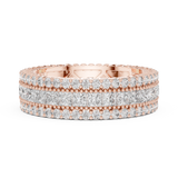 Ladies Ring DDLR-225@7 - Rose Gold - Image