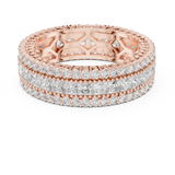 Ladies Ring DDLR-225@7 - Rose Gold - Image