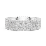 Ladies Ring DDLR-225@7 - White Gold - Image