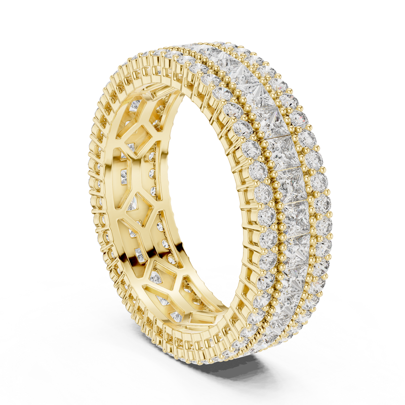 Ladies Ring DDLR-225@7 - Yellow Gold - Image