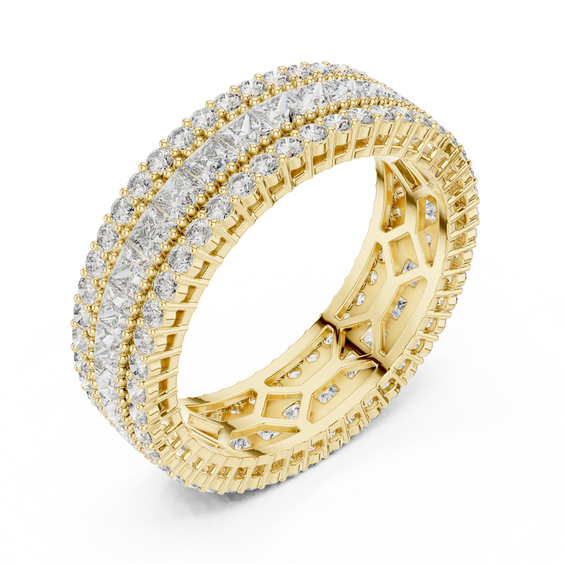 Ladies Ring DDLR-225@7 - Yellow Gold - Image