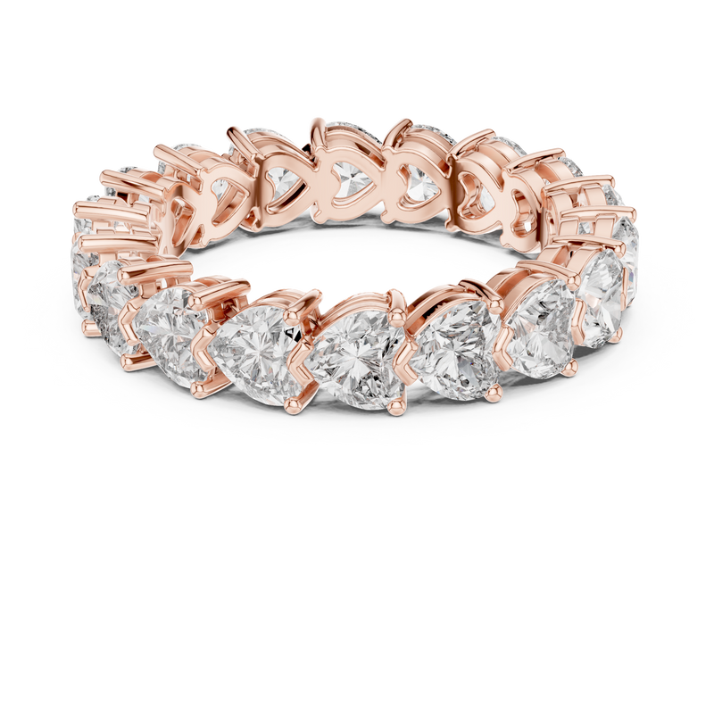 Ladies Ring DDLR-226@7 - Rose Gold - Image