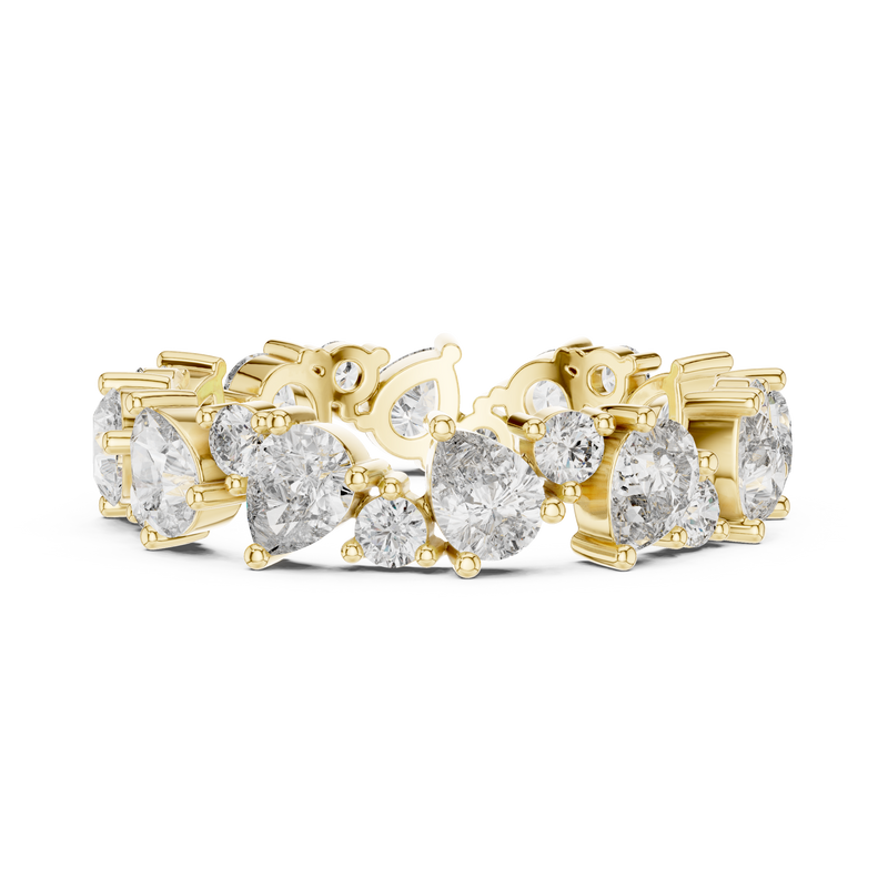 Ladies Ring DDLR-227@7 - Yellow Gold - Image