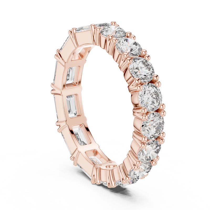 Ladies Ring DDLR-228@7 - Rose Gold - Image