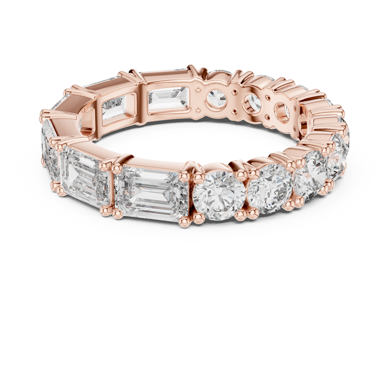 Ladies Ring DDLR-228@7 - Rose Gold - Image