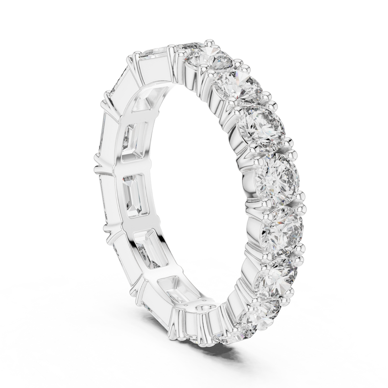 Ladies Ring DDLR-228@7 - White Gold - Image