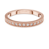 Ladies Ring DDLR-229@7 - Rose Gold - Image