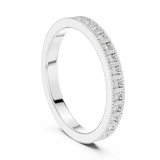 Ladies Ring DDLR-229@7 - White Gold - Image