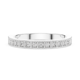 Ladies Ring DDLR-229@7 - White Gold - Image