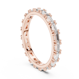 Ladies Ring DDLR-231@7 - Rose Gold - Image