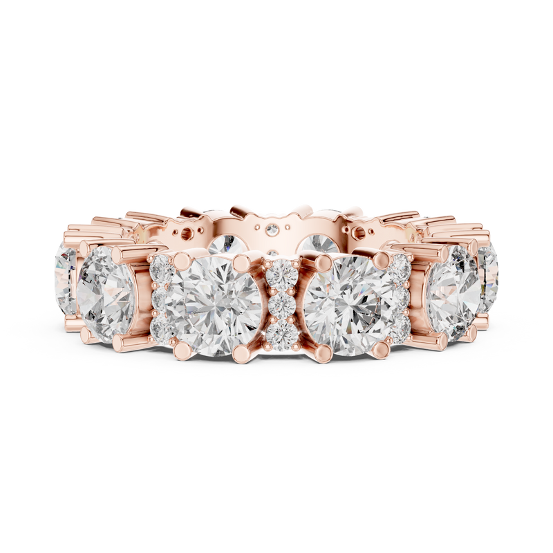 Ladies Ring DDLR-232@7 - Rose Gold - Image