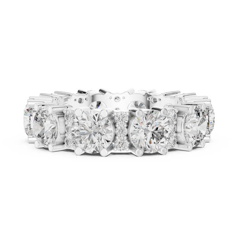 Ladies Ring DDLR-232@7 - White Gold - Image