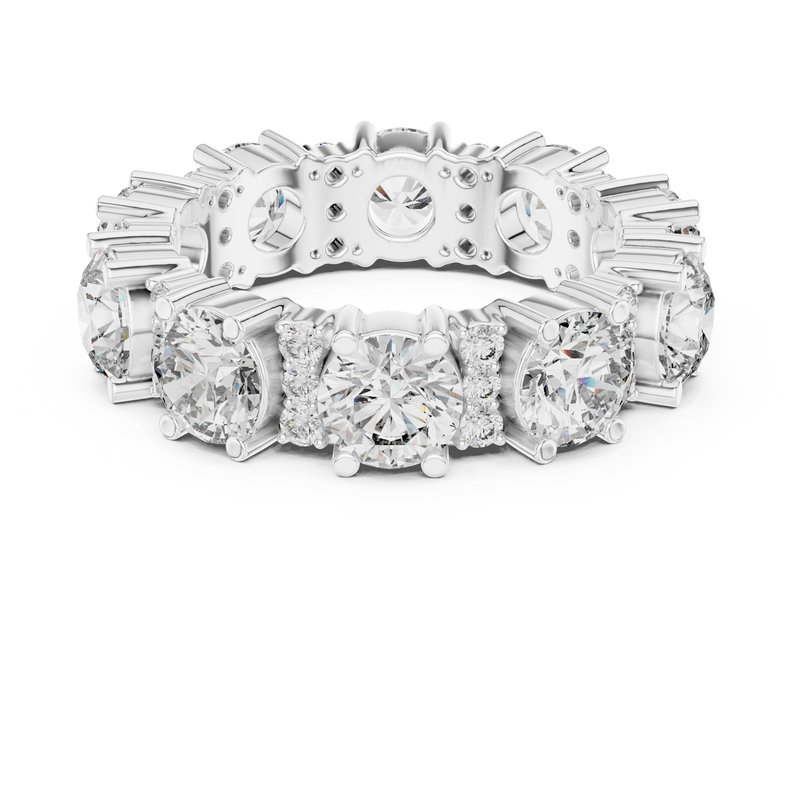 Ladies Ring DDLR-232@7 - White Gold - Image