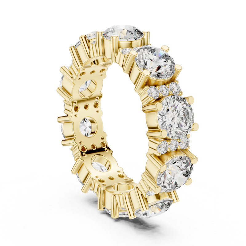 Ladies Ring DDLR-232@7 - Yellow Gold - Image