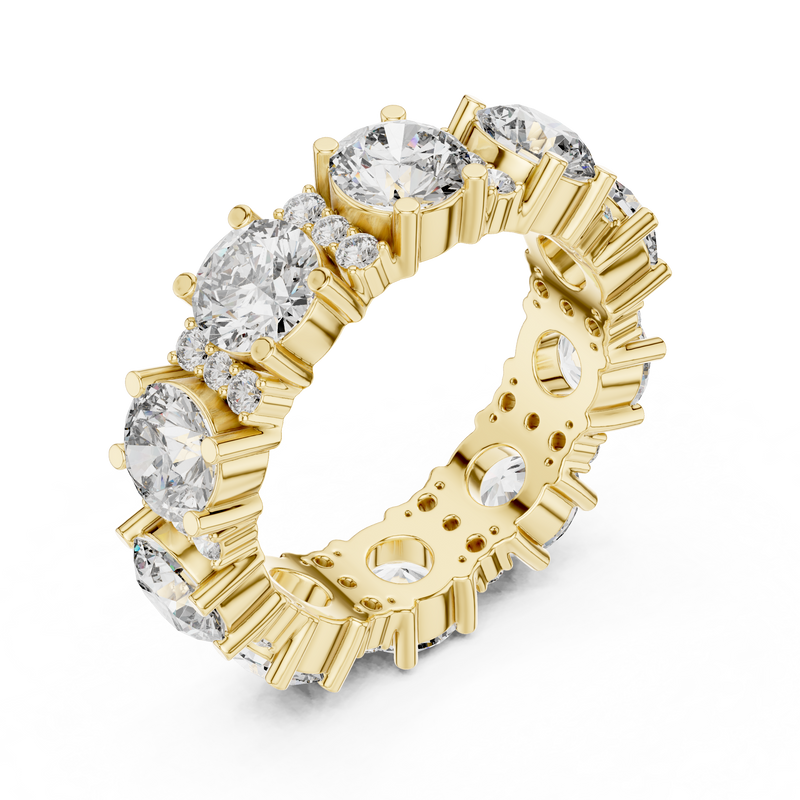 Ladies Ring DDLR-232@7 - Yellow Gold - Image