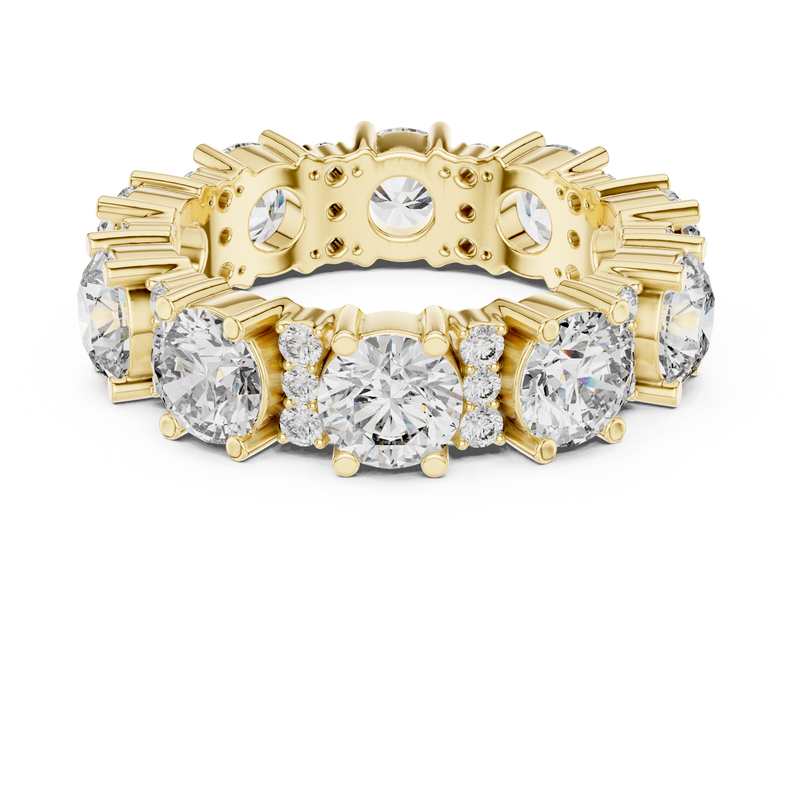 Ladies Ring DDLR-232@7 - Yellow Gold - Image