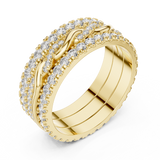 Ladies Ring DDLR-234@7 - Yellow Gold - Image