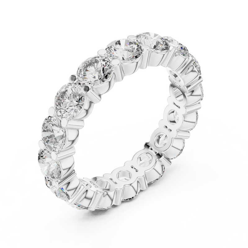 Ladies Ring DDLR-235@7 - White Gold - Image
