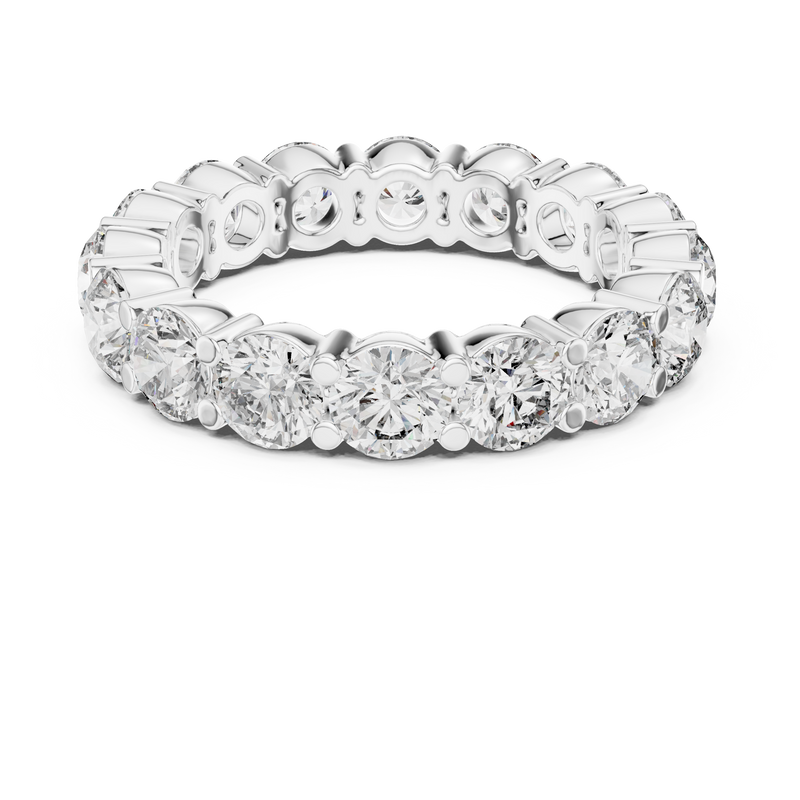Ladies Ring DDLR-235@7 - White Gold - Image