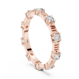 Ladies Ring DDLR-236@7 - Rose Gold - Image