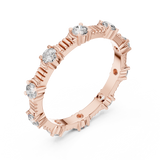 Ladies Ring DDLR-236@7 - Rose Gold - Image