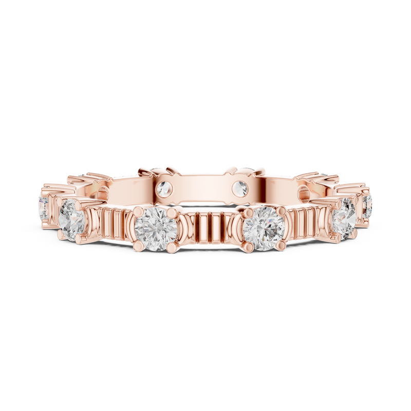 Ladies Ring DDLR-236@7 - Rose Gold - Image