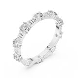 Ladies Ring DDLR-236@7 - White Gold - Image