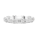 Ladies Ring DDLR-236@7 - White Gold - Image