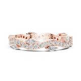 Ladies Ring DDLR-237@7 - Rose Gold - Image