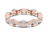 Ladies Ring DDLR-237@7 - Rose Gold - Image