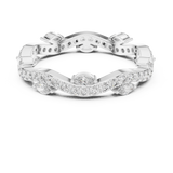 Ladies Ring DDLR-237@7 - White Gold - Image