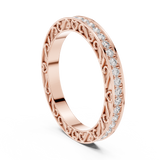 Ladies Ring DDLR-238@7 - Rose Gold - Image