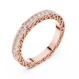 Ladies Ring DDLR-238@7 - Rose Gold - Image