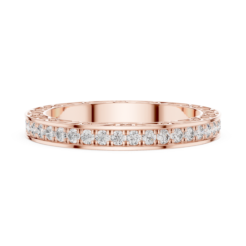 Ladies Ring DDLR-238@7 - Rose Gold - Image