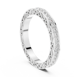 Ladies Ring DDLR-238@7 - White Gold - Image