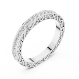 Ladies Ring DDLR-238@7 - White Gold - Image