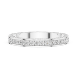 Ladies Ring DDLR-238@7 - White Gold - Image