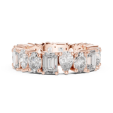 Ladies Ring DDLR-239@7 - Rose Gold - Image