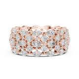 Ladies Ring DDLR-240@7 - Rose Gold - Image
