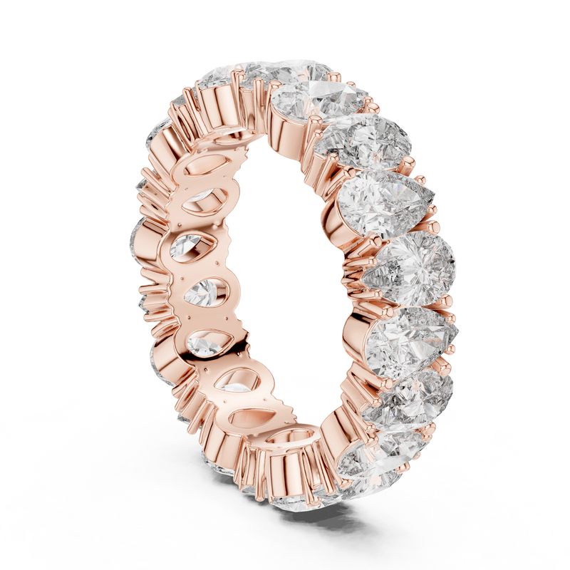 Ladies Ring DDLR-241@7 - Rose Gold - Image