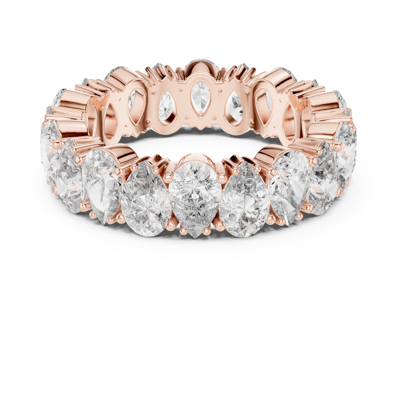 Ladies Ring DDLR-241@7 - Rose Gold - Image
