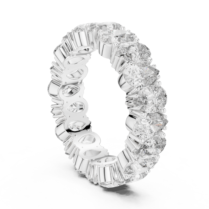 Ladies Ring DDLR-241@7 - White Gold - Image